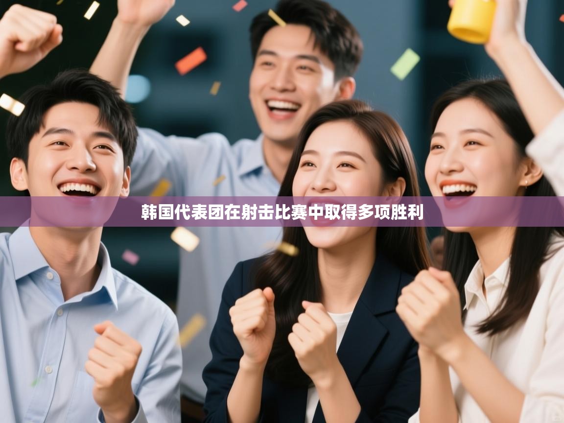 韩国代表团在射击比赛中取得多项胜利 第2张